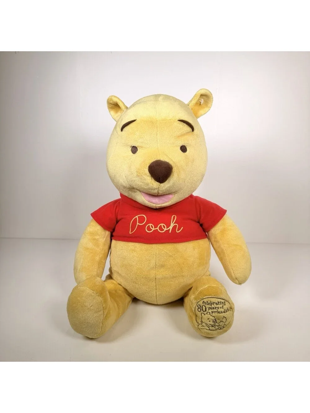 Disney Winnie the Pooh Plush Celebrating 80 Years of Friendship Fisher Price 16